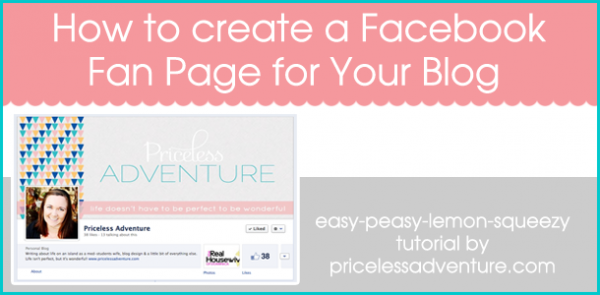 Creating a Facebook Fan Page