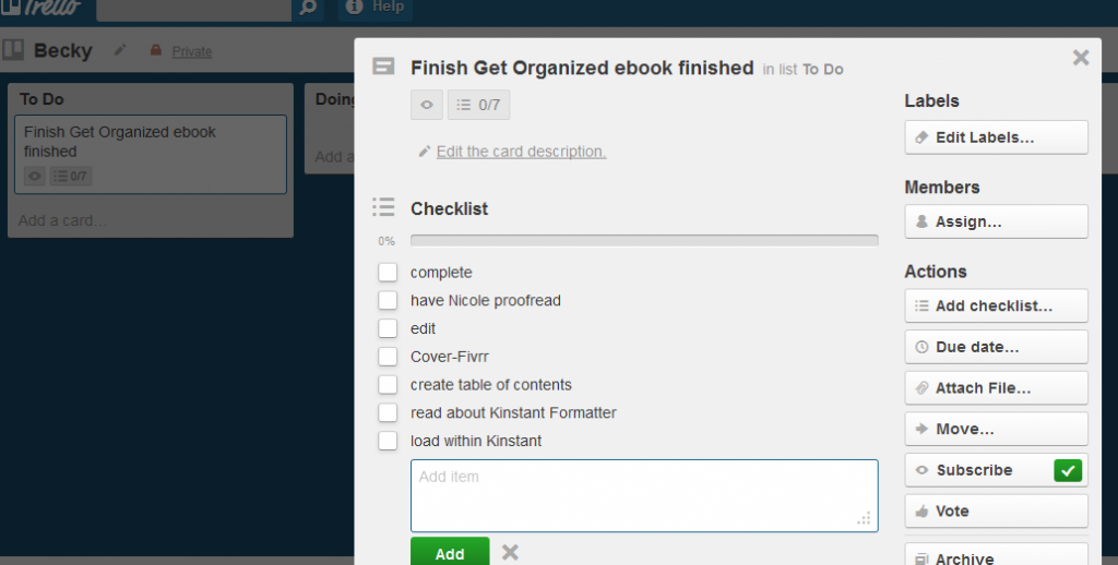 List Progress Bar for Trello