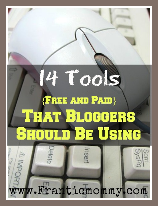 Tools for Bloggers