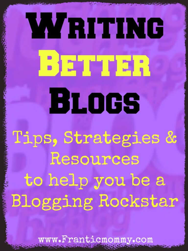 Writing Better Blogs