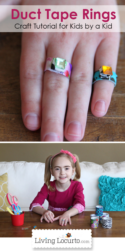 Duct tape rings