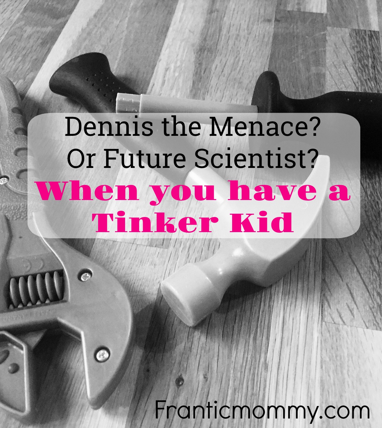 Dennis the Menace? Or Future Scientist? | When you have a Tinker Kid