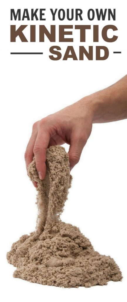 how to make Kinetic Sand