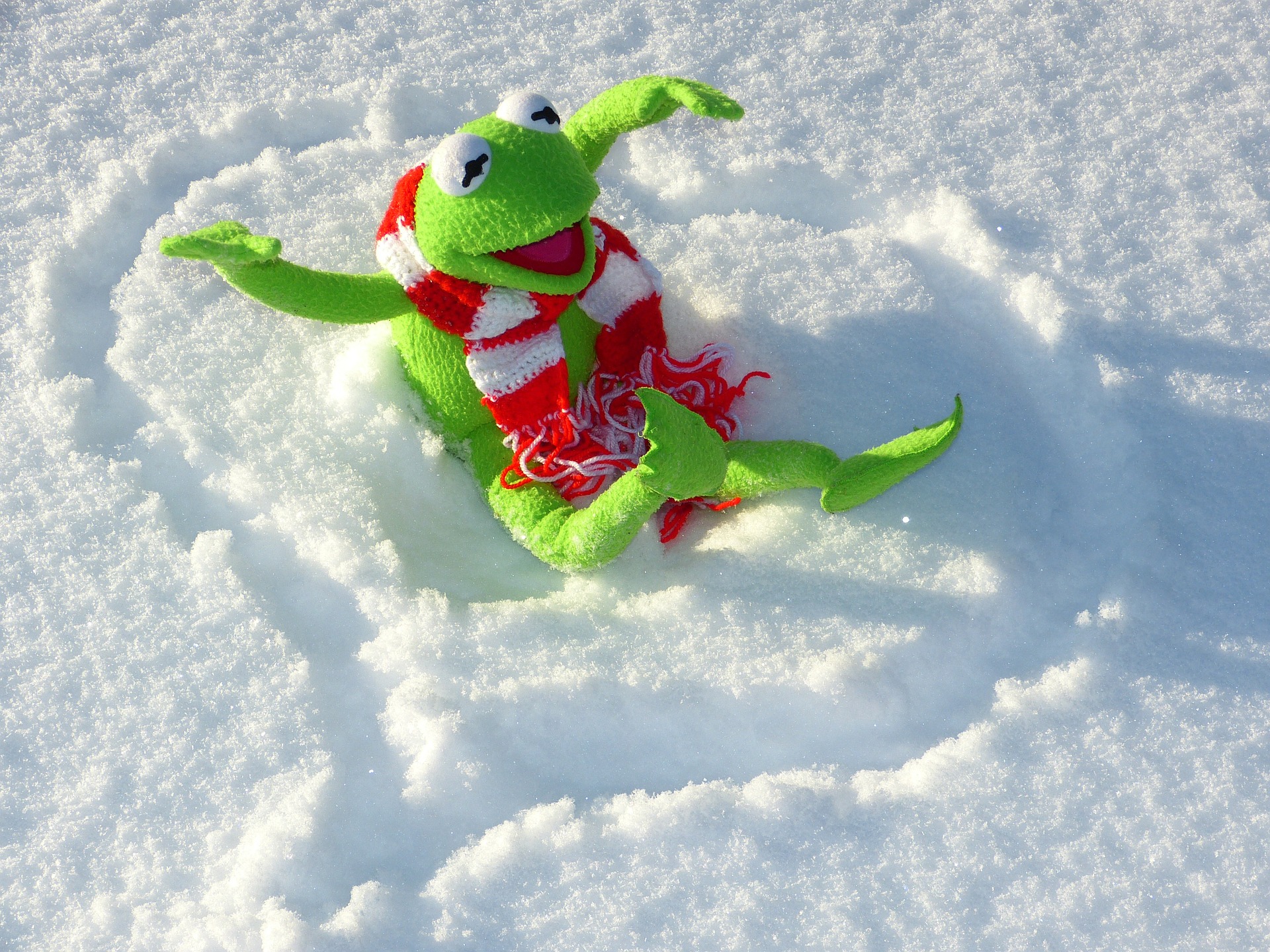 The weather outside may be frightful, but exercising outdoors can be delightful