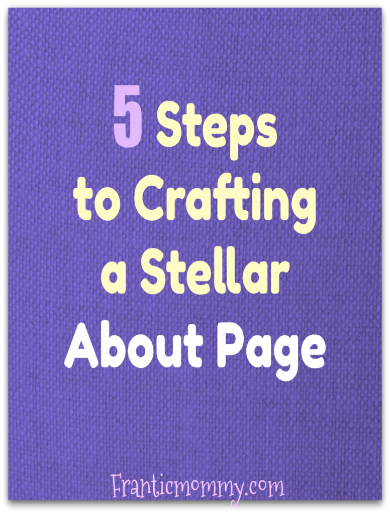 5 Steps to Writing an About Page