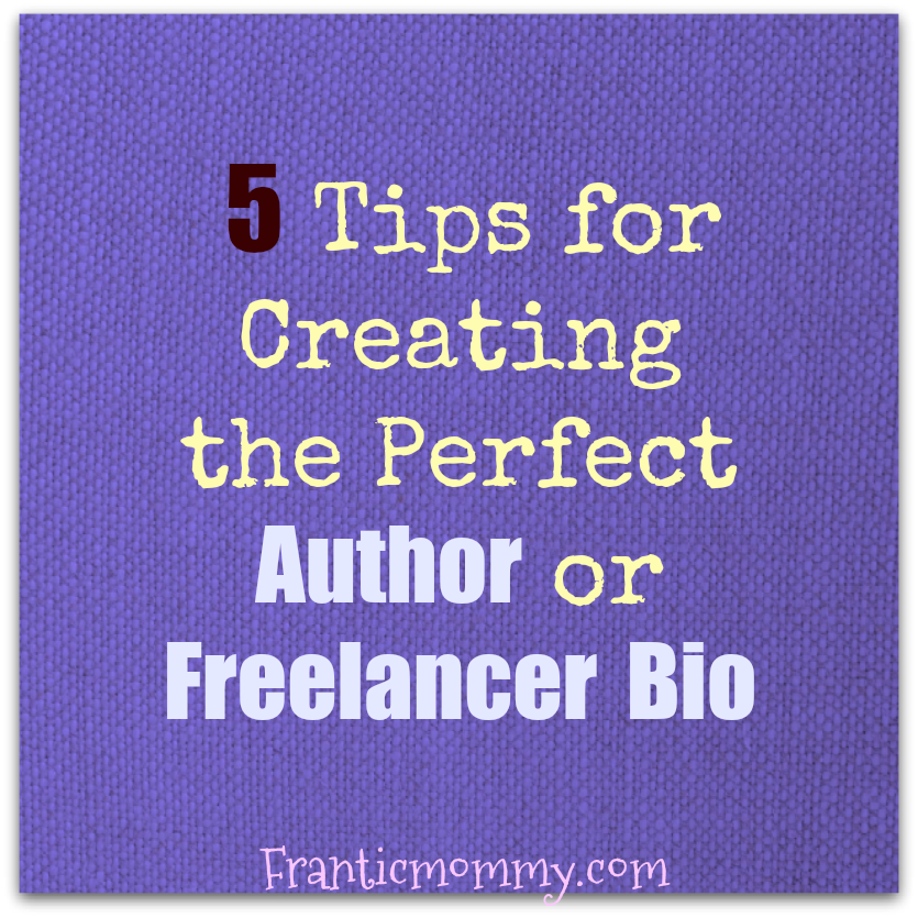 5 Tips for Creating the Perfect Author or Freelancer Bio