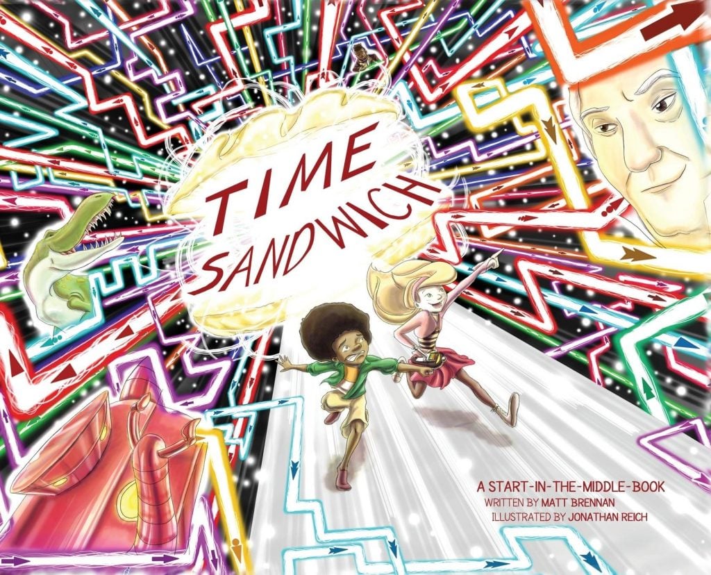 Sandwiches, Time Travel, Dinos, OH MY #GraphicNovel