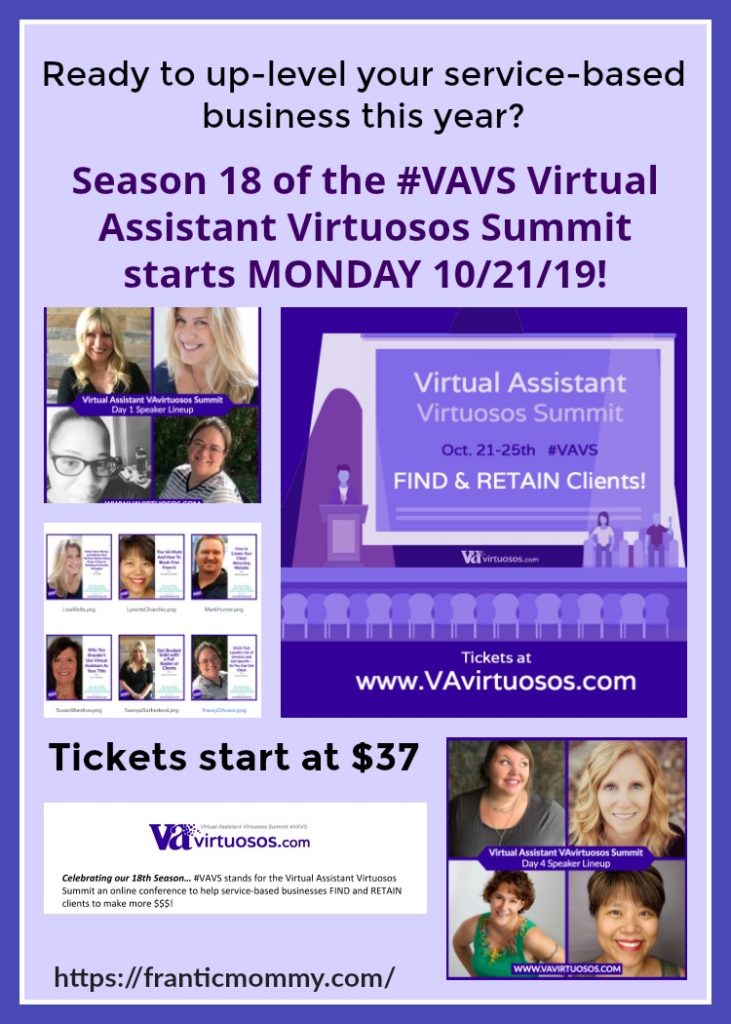 #VAVS Virtual Assistant Virtuosos Summit